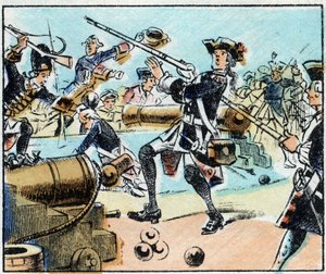 Markisen af Montcalm (Louis Joseph de Montcalm af French School