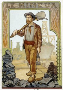 The Minor - Chromolithography af French School