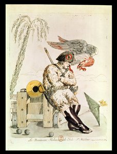 The New Robinson of St. Helena, 1815 af French School