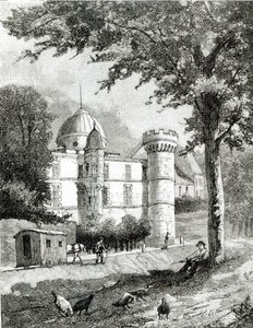Camille Flammarions observatorium ved Juvisy af French School