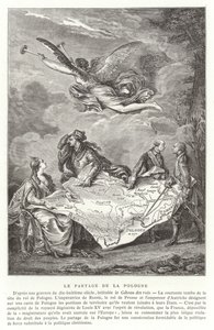 Delingen af Polen, 1772 af French School