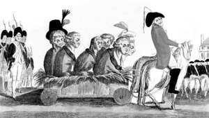 The Return from Varennes, on the 21st June, 1791dani af French School