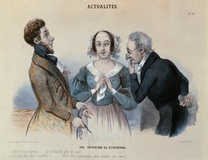 Skøjteoperationen, ca. 1840 af French School
