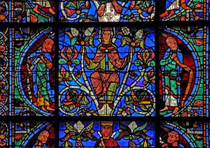 Isajs træ: En profet, Jomfru Maria, Daniel (w49) af French School