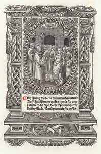 Menneskets tolv aldre: juni (litho) af French School