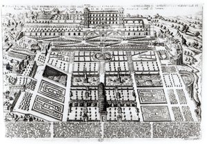Villa dEste Palace and Gardens, Tivoli, Italien, ca. 1600 af French School