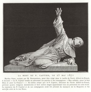 Pere Captiers død den 25. maj 1871 af French School