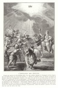 Uddrivelsen af jesuitterne, 1700-tallet af French School