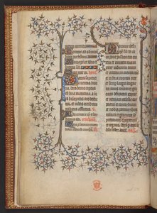 Det første blad af Korsets Timer, Timebog, Tilføj MS 32454 f.8v, Frankrig af French School