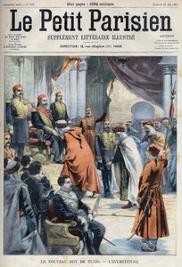 Indvielsen af ​​den nye Bey of Tunis af French School