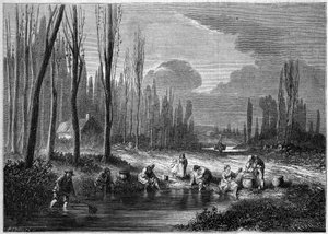 Iglefiskeriet i nærheden af Versailles af French School