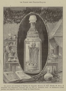 Frimurernes gift (gravering) af French School