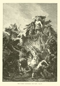 Kvinderne, der forsvarer Bilerne af French School