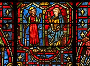 Theophilus bygger en kirke af French School