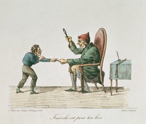 Dette er for dit eget bedste, illustration til Lenfant af Jules Vallès af French School