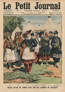 De, der ikke længere er på slagmarkerne, forsideillustration fra 