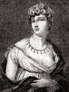 Thérésa Cabarrus, Madame Tallien, fra Historien om den franske revolution af Louis Blanc af French School