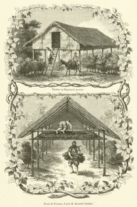 Tilembar eller Magnanerie persane (gravering) af French School