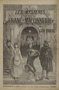 Titelsideillustration til The Mysteries of Freemasonry Unveiled (gravering) af French School