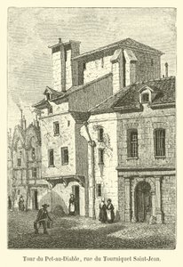 Tårnet i Pet-au-Diable, rue du Tourniquet Saint-Jean af French School