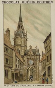 Clock Tower, i Auxerre, Yonne af French School