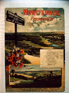 Turistplakat af Montfermeil