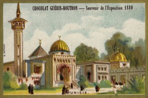 Tunesien (chromolit) af French School