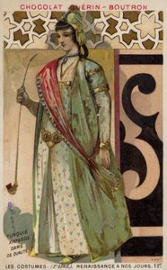 Tyrkisk gentlewoman, 1800-tallet af French School