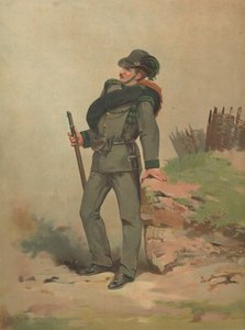 Uidentificeret fransk soldat af French School
