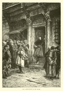 Van Artevelde ved hans dør af French School