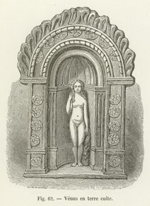 Venus i terracotta af French School