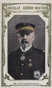 Vice-amiral Ronnarch (farvet foto) af French School
