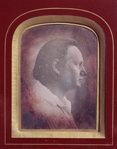 Victor Hugo (1802-85) (daguerreotypi) af French School