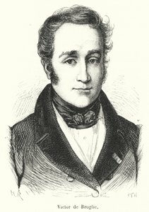 Victor de Broglie (gravering) af French School