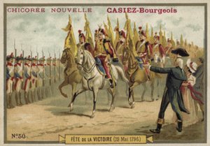 Sejrsparade, 29. maj 1796 af French School
