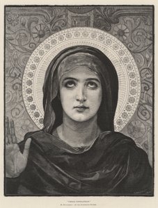 Vierge Consolatrice, ved Luxembourg Palace af French School