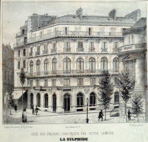 Udsigt over Maison Doree (eller Maison d