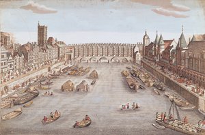 Udsigt over Pont au Change ser nedstrøms af French School