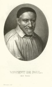 Vincent de Paul af French School