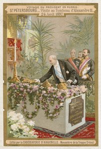 Besøg af den franske præsident Felix Faure i Rusland, 24. august 1897