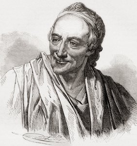 Voltaire, fra History of France, udgivet c.1880 af French School