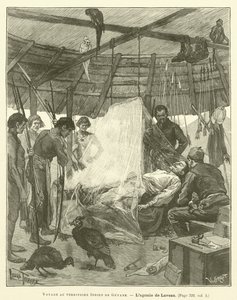 Rejsen til Guyanas indiske territorium (gravering) af French School