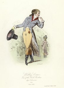 Vandrekostume, den franske revolutions tid af French School