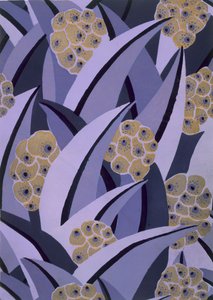 Tapetdesign af Maison Gaillard, pub. 1930. af French School