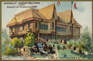 Vand og skove (chromolitho) af French School