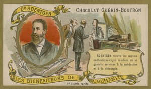 Wilhelm Roentgen, tysk fysiker, der opdagede røntgenstråler