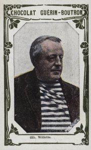 Willette (farvet foto) af French School