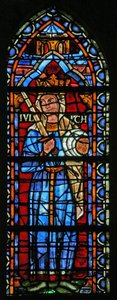 Vindue w103 forestillende Judith af French School