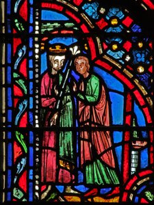 Vindue w14 Saul gjorde konge I Sam X 24 af French School