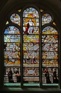 Vindue w18, der viser opstandelsen af French School